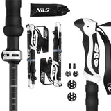 NILS Trekkingstöcke TK8603 faltbar Aluminium 7075 Wanderstöcke