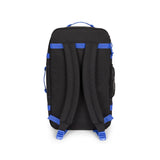Eastpak CARRY PACK, Reiserucksack, Kontrast Black Blue (blau), 30L, Reisetasche mit Flaschenhalter und Laptopfach