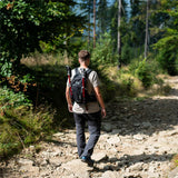NILS CAMP Tagesrucksack Caver 18L in Schwarz - leichter Outdoor Rucksack für Wandern & Alltag