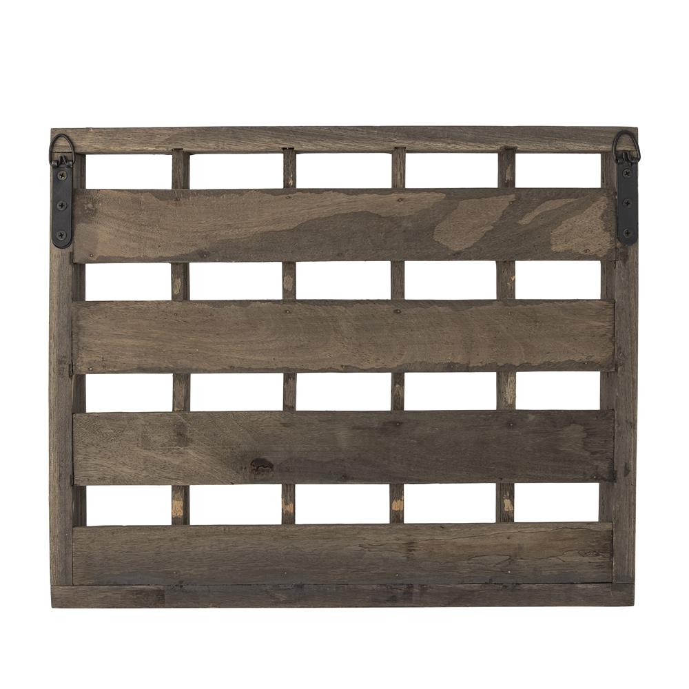 Bloomingville Tilo Regal Braun Recyceltes Holz 48 x 9 x 40 cm