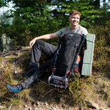 NILS CAMP Nordkapp 65L Trekkingrucksack Wanderrucksack Schwarz