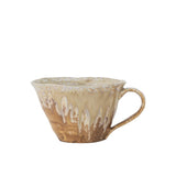 Bloomingville Milani Tasse, 250 ml – Steinguttasse in Braunen Nuancen und perlmuttartiger Glasur