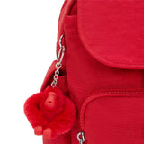 Kipling CITY PACK MINI, Extra kleiner Rucksack, Red Rouge (rot), 9L, Kompakt & Stylisch