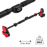 Klimmzugstange für Türrahmen 77-95 cm mit Wiederholungszähler | HMS DD500