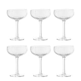 Bloomingville Astrid Champagnerglas Klar Glas 250ml 6er Set