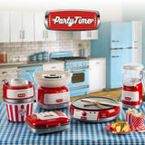 Ariete Party Time Hamburger Maker, Rot, Sandwichmaker, Retro-Design, 50er Jahre-Stil