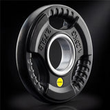Hantelscheibe 1,25 kg Gummiert 50 mm mit Tri-Grip-Griffe | HMS TOK01 PRO