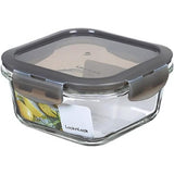 LocknLock Oven Glass Frischhaltedose 500 ml - Ofenform luftdicht auslaufsicher