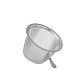 Bloomingville Yuma Becher Deckel Teesieb natur Steingut 250 ml