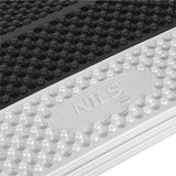 NILS CAMP Campingmatte faltbar 195 cm in schwarz - isolierende Outdoor Matte für Trekking & Camping