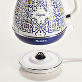 Ariete Capri Wasserkocher, Mediterranes Design, 1,7L Edelstahlkessel, 2200W