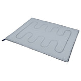 NILS CAMP Schlafsack Blau-Grau - leichter Sommerschlafsack für Camping, Trekking & Outdoor