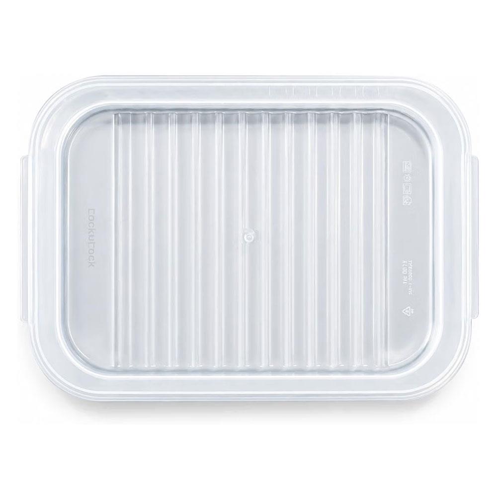 LocknLock Frischhaltedosen für Aufschnitt 1,2 L 6er Set - Aufschnittbox stapelbar BPA-frei