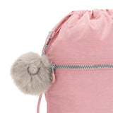 Kipling SUPERTABOO, Sportbeutel mit Kordelzug, 15L, Bridal Rose (rosa)