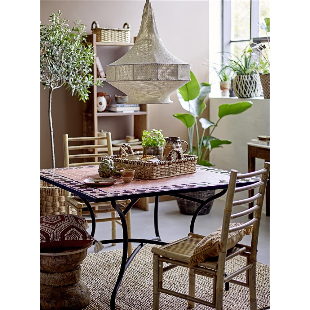 Bloomingville Todi Korb 2er Set Palmblatt Bambus 42 x 16 x 46 cm