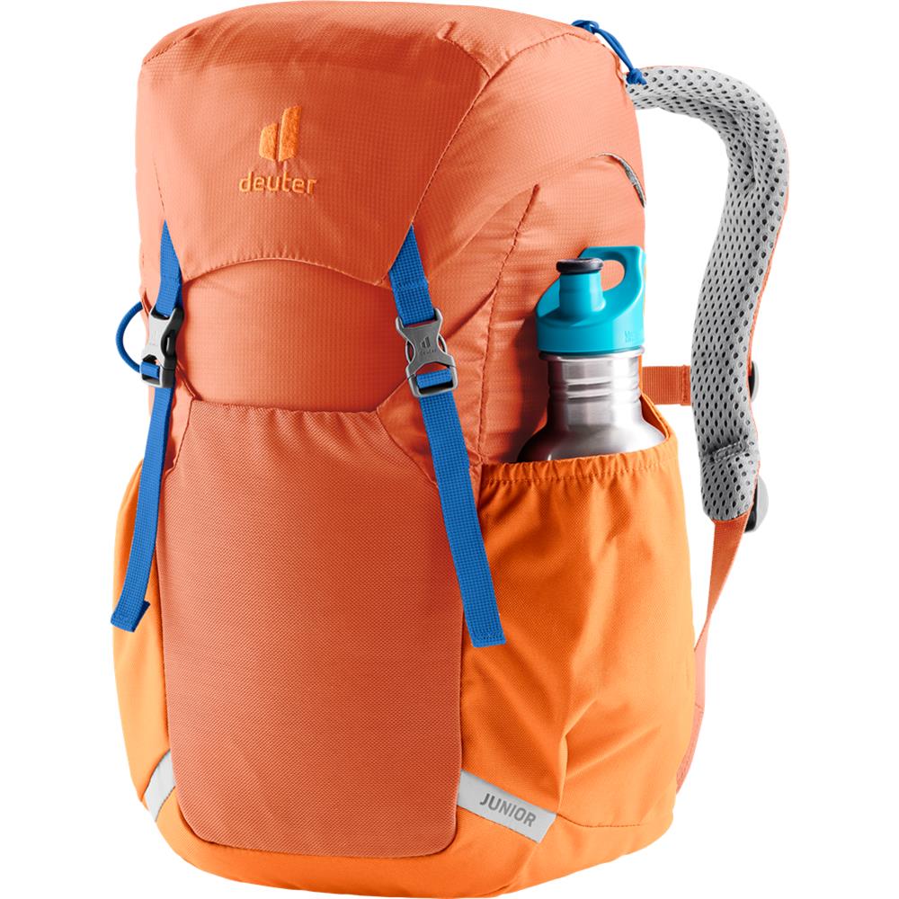 Deuter Junior, Kinderrucksack, chestnut-mandarine (orange), 18L, Wanderrucksack für Kinder ab 7 Jahre