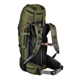 NILS CAMP Trekkingrucksack Ramsvik 60L in Grün - großer Outdoor Rucksack für Trekking & Camping