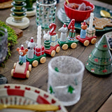 Bloomingville Debra Trinkglas Klar Glas Weihnachtsbaum Weihnachtsglas 370 ml