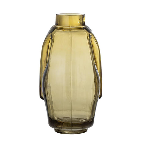 Bloomingville Daisi Vase in Braun 24cm aus Glas