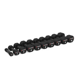 Kurzhantel Set 2x 7 kg TPU Schwarz gerändelt | HMS HPT