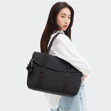 Kipling SUPERWORKER, Große Arbeitstasche, Black Noir (schwarz), Schultertasche