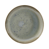 Bloomingville Heather Teller Braun/Beige 27cm Steingut Speiseteller Essteller Boho Design