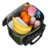 NILS CAMP Kühltasche 20L in Grün - kompakte Thermotasche für Picknick, Camping & Alltag