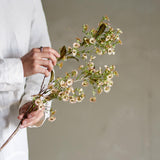 Bloomingville Waxflower Kunstblume Weiß 91cm naturgetreu Stiel
