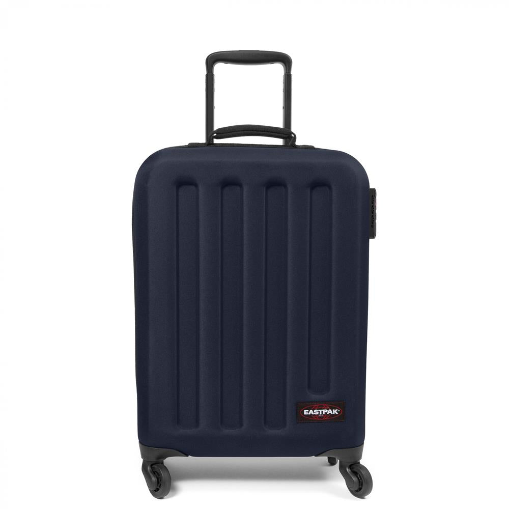 Eastpak TRANZSHELL S, Kleiner Reisetrolley, Ultra Marine (blau), 32L, Rollkoffer mit 4 Rädern und TSA-Schloss