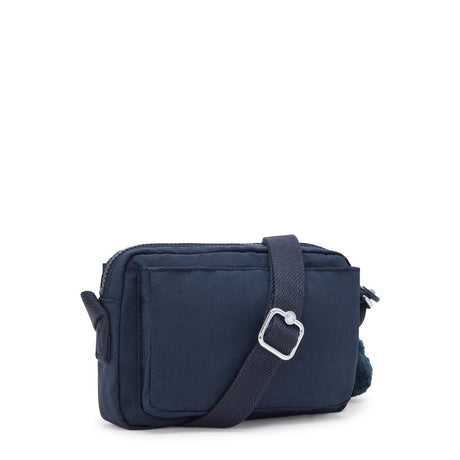 Kipling ABANU S, Kleine Umhängetasche, Blue Bleu 2 (blau), Schultertasche mit verstellbarem Schultergurt