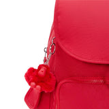 Kipling CITY PACK M, Mittelgroßer Rucksack, Red Rouge (rot), 16L, Stylisch & Kompakt