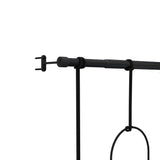 Umbra Triflora Vase Hängeblumentopf Wandvase Blumenampel für Wand und Decke 3er-Set Weiß/Schwarz