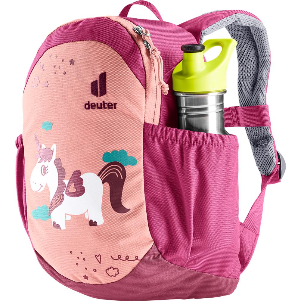 Deuter Pico, Kinderrucksack, Einhorn (pink), Kindergartenrucksack für Kinder ab 2 Jahre