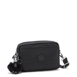 Kipling ABANU MULTI, 2-in-1-Crossbody- und Bauchtasche, Black Noir (schwarz), Schultertasche