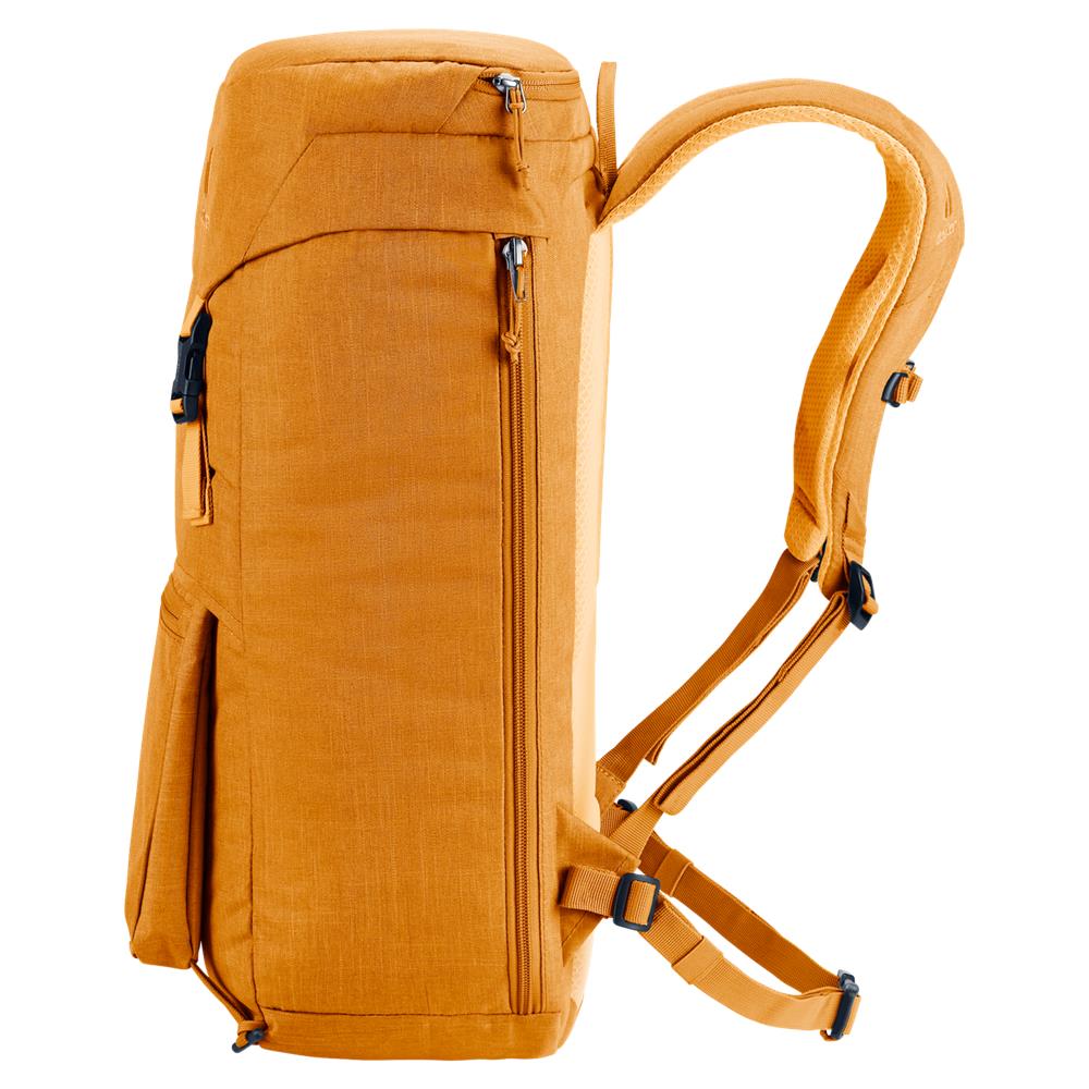 deuter Walker 24, Lifestyle-Rucksack, maple (orange), 24L, mit Flaschenhalter und Laptopfach
