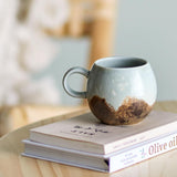 Bloomingville Paula Tasse Braun Crackle-Glasur Steingut 275ml