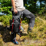NILS CAMP Tagesrucksack Caver 18L in Schwarz - leichter Outdoor Rucksack für Wandern & Alltag