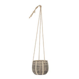Bloomingville Madi Blumenampel Beige Steingut 15,5 x 13 cm Blumentopf