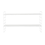 Bloomingville Wandregal weiß 65cm Hängeregal Designregal Metallregal Küchenregal dänisches Design
