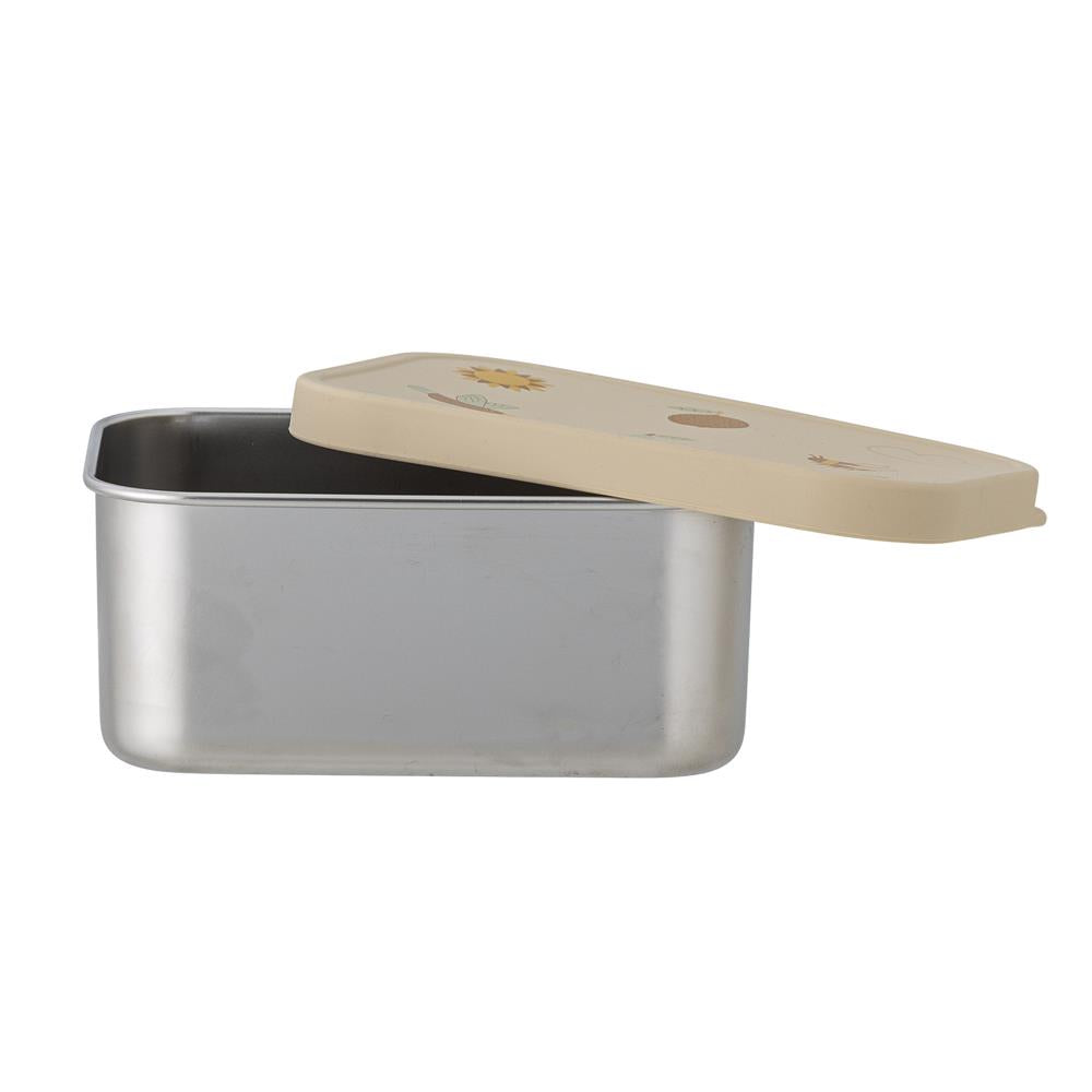 Bloomingville MINI Agnes Brotdose, Natur, Edelstahl