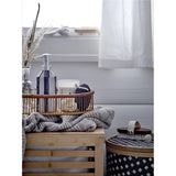 Bloomingville Ghina Decke mit Fransen Natur Baumwolle Kuscheldecke Tagesdecke dänisches Design
