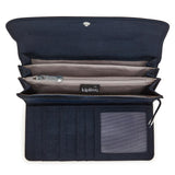 Kipling MONEY LAND, Großes Portemonnaie, Blue Bleu 2 (blau), Geldbörse, Brieftasche