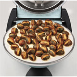 G3Ferrari elektrischer Pizzaofen Delizia 1200 W für Pizza Ø 31cm cool blue Pizzamaker mit feuerfestem Naturstein - Limitierte Edition