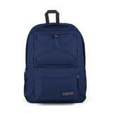 JanSport Flex Pack, Rucksack, Navy (blau), 26L, mit Laptopfach und Flaschenfach