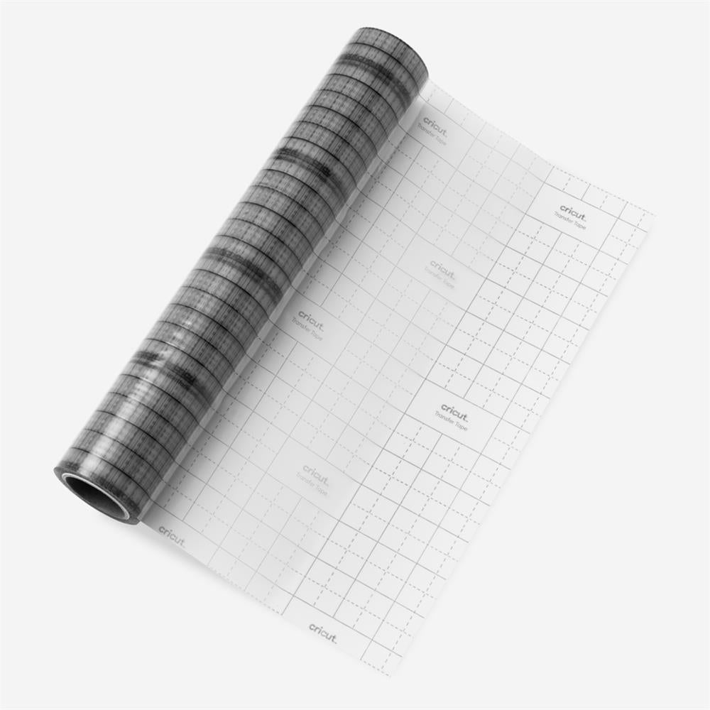 Cricut Transferklebeband ohne Trägerfolie, 1 Rolle Transferfolie 33cm x 4,6m
