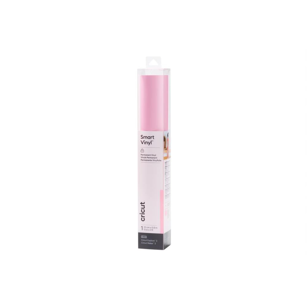 Cricut Smart Vinyl Klebefolie Permanent in Light Pink für Explore 3 und Maker 3
