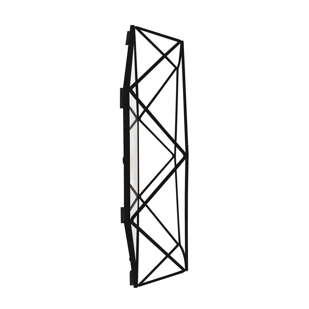 Umbra Prisma Wandspiegel Schwarz Moderner stylischer Spiegel horizontale oder vertikale Anbringung