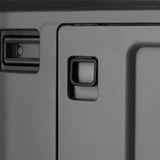 NILS CAMP Transportbox XL 70L Grau-Schwarz - große klappbare Campingbox für Auto & Outdoor