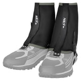 NILS CAMP Laufgamaschen Schwarz Trailrunning Gamaschen Nylon Outdoor Schutz