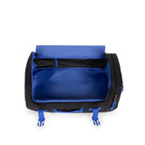 Eastpak CARRY PACK, Reiserucksack, Kontrast Black Blue (blau), 30L, Reisetasche mit Flaschenhalter und Laptopfach
